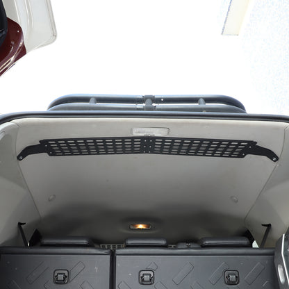 Black Alloy Trunk Roof Molle Storage Panel Rack For Toyota FJ Cruiser 2007-2021 10