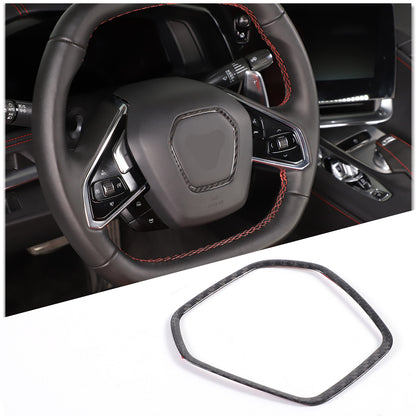 Real Dry Carbon Fiber Full Interior Center Set Trim Kit For Corvette C8 20-25 US - Styles 31-35 52