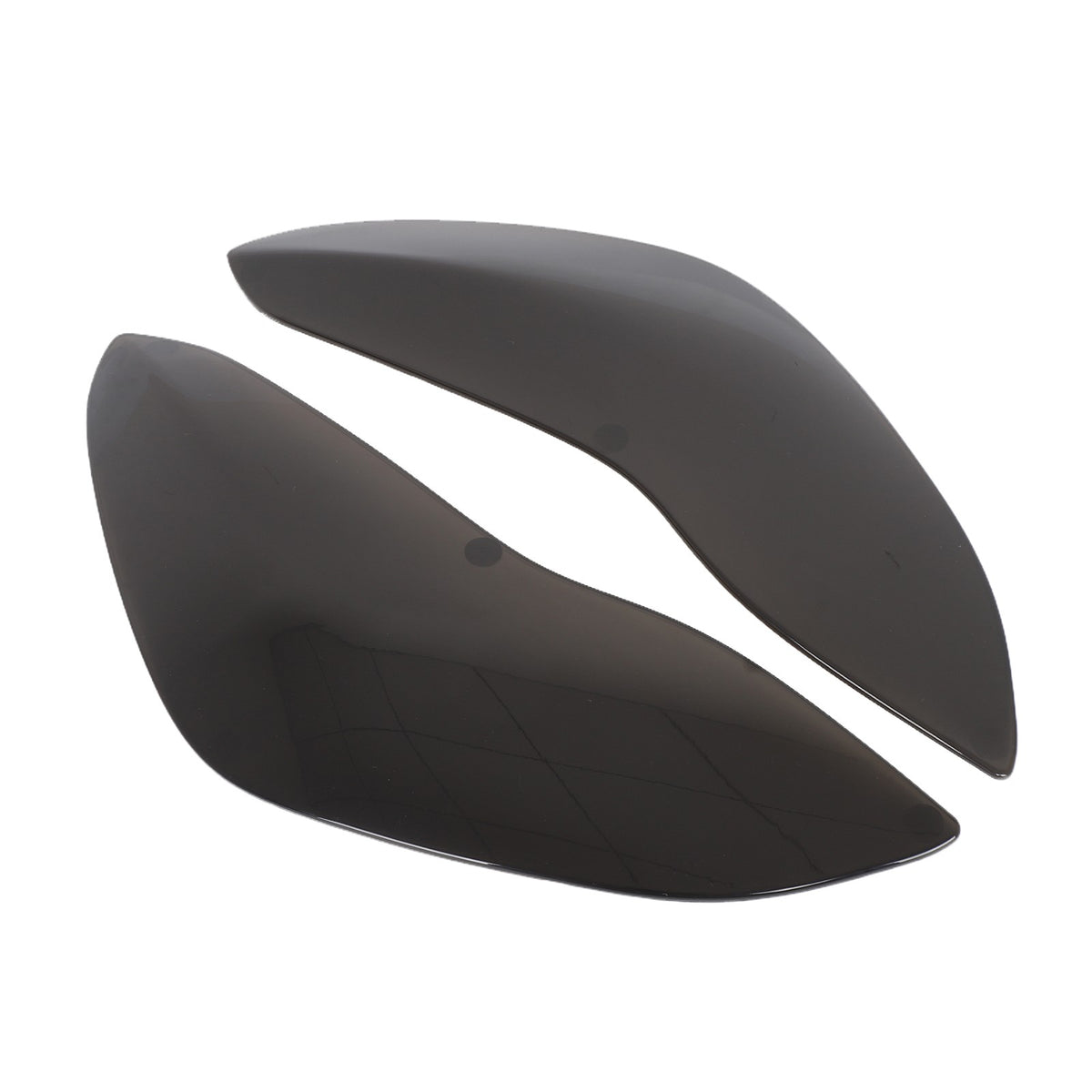 Transparent Gray Smoked Front Headlight Trim Cover For Tesla Model 3/Y 17-22 US 19