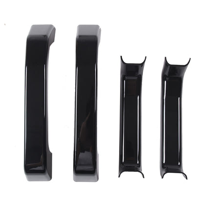 Glossy Piano Black Front Bumper Exterior Trim Cover Set For Hummer H2 2003-2009 - Styles 1-5 58