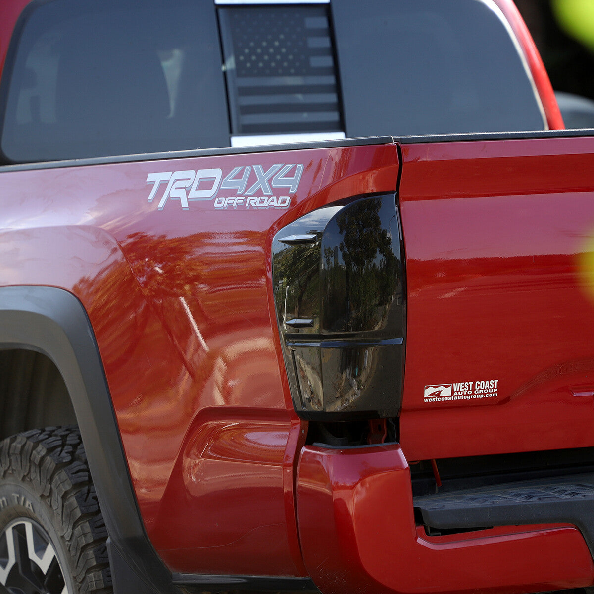 Tail Shades Smoke Tail Light Covers For Toyota Tacoma 2016-2023 8
