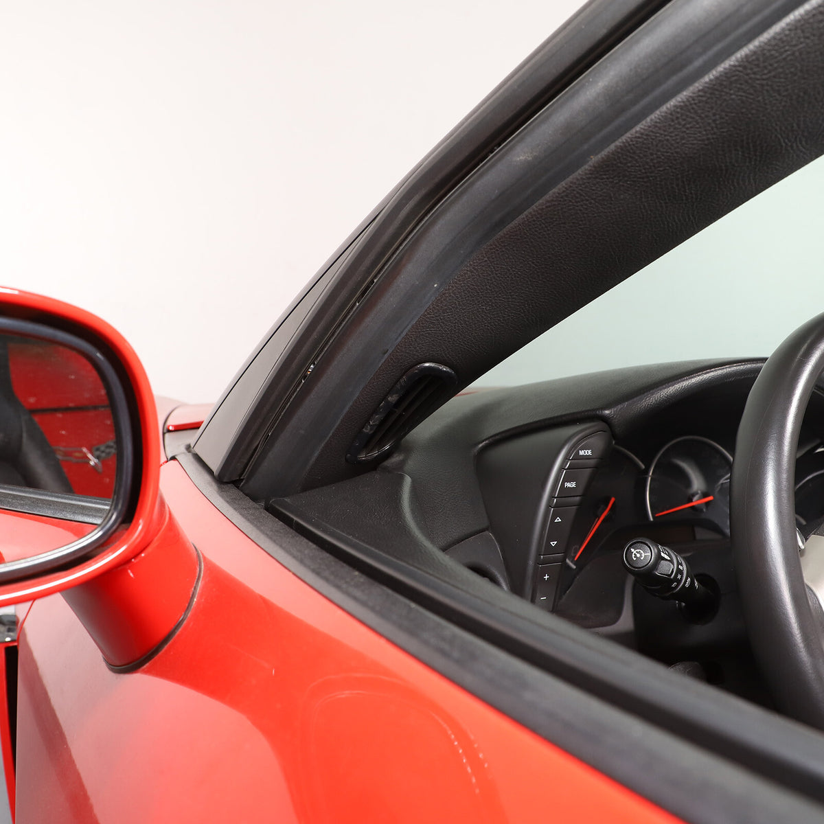 Forged Carbon Fiber Interior A-pillar Speaker Frame Trim For Corvette C6 2005-13 12