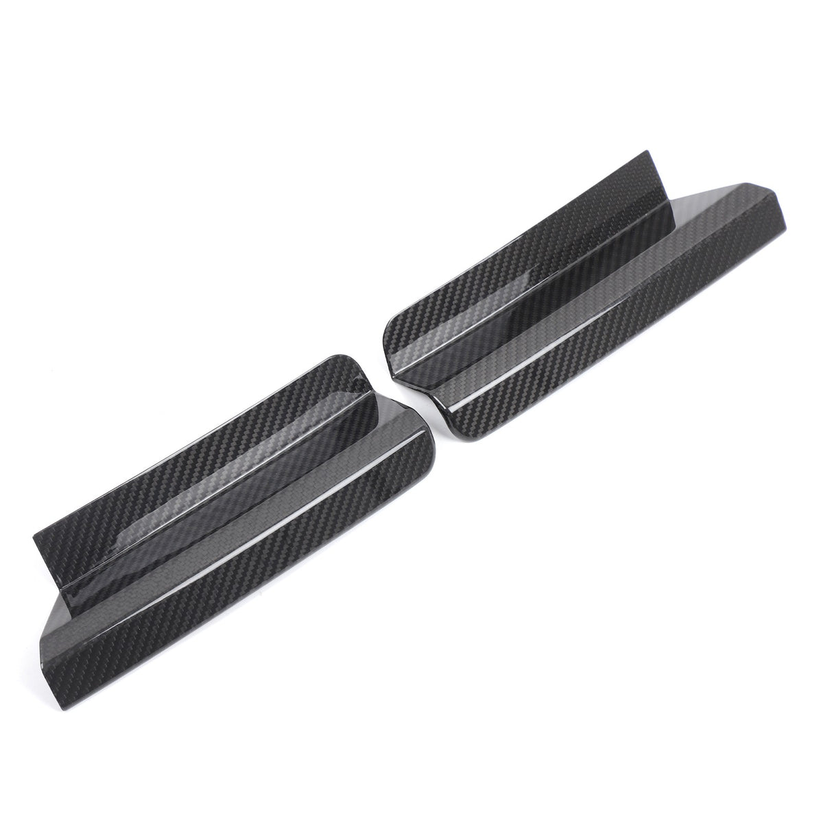 Real Carbon Fiber Rear Bumper Side Taillight Lower Trim For LR Defender L663 20+ 9