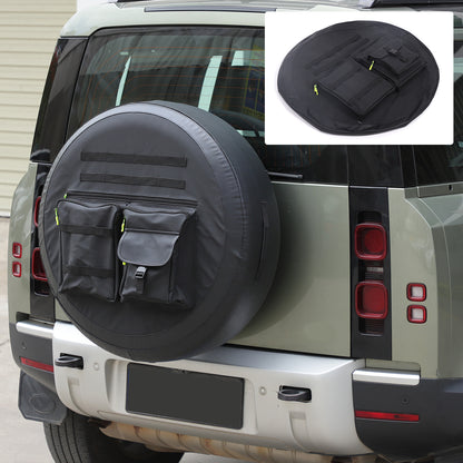 Spare Tire Wheel Protective Protection Cover For Land Rover Defender L663 2020+ 13