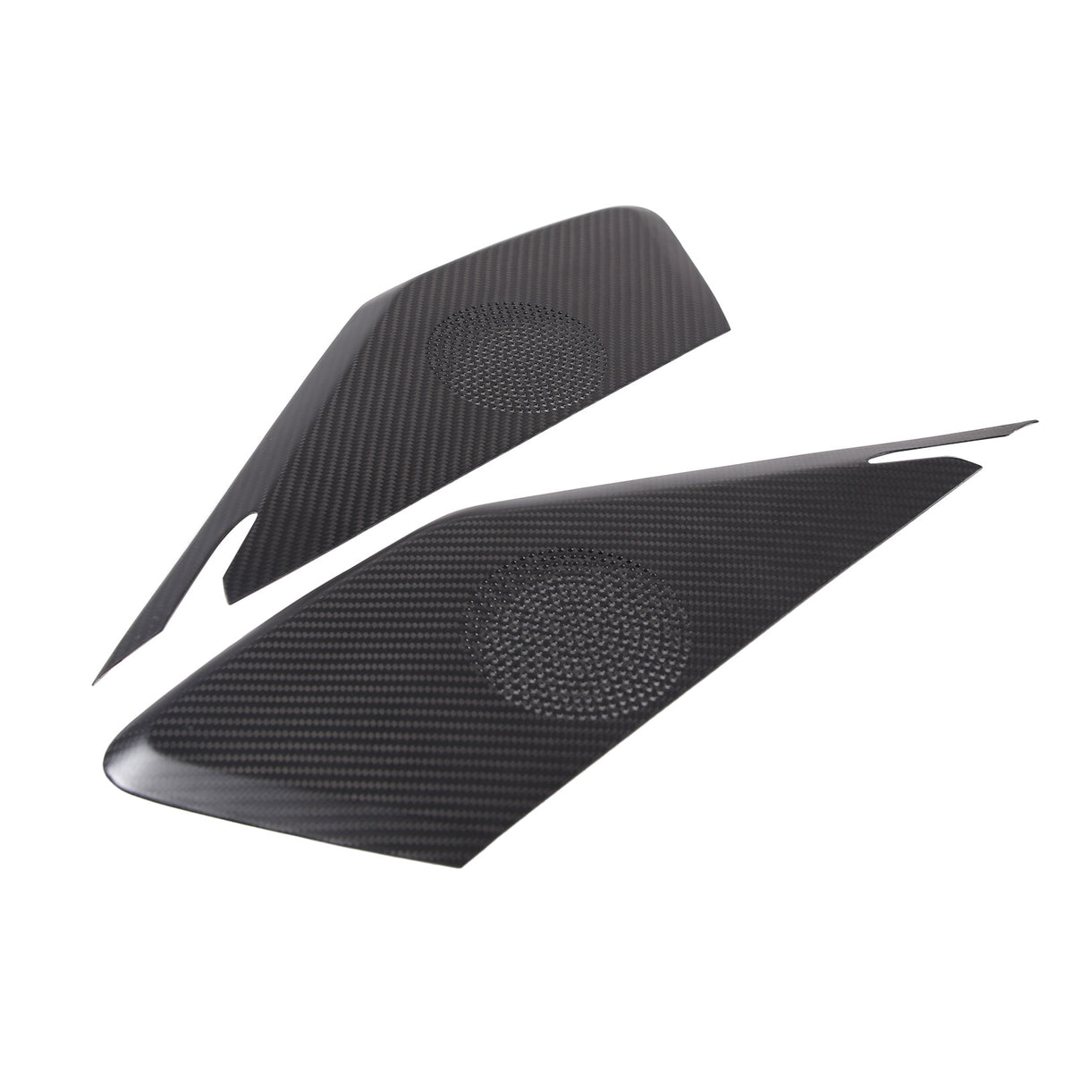 Matte Real Dry Carbon Fiber Interior Decor Trim Cover For Corvette C8 2020+ 112