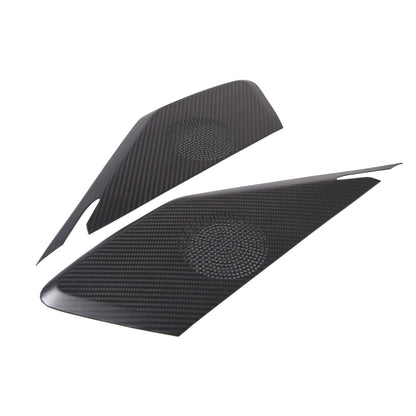 Matte Real Dry Carbon Fiber Interior Decor Trim Cover For Corvette C8 2020+ 112