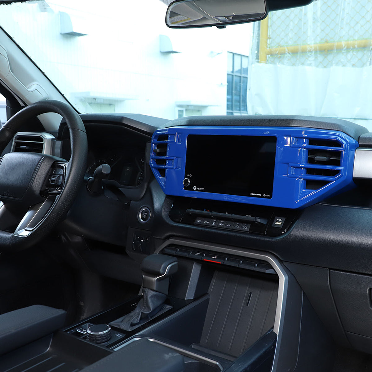 ABS Blue Car Center Panel Trim Interior Accessories For Toyota Tundra 2022-2026 - Variants 6-10 28