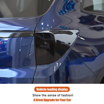 Transparent Gray ABS Tail Light Tint Cover Trim For Honda Passport 2019-2023 US 4
