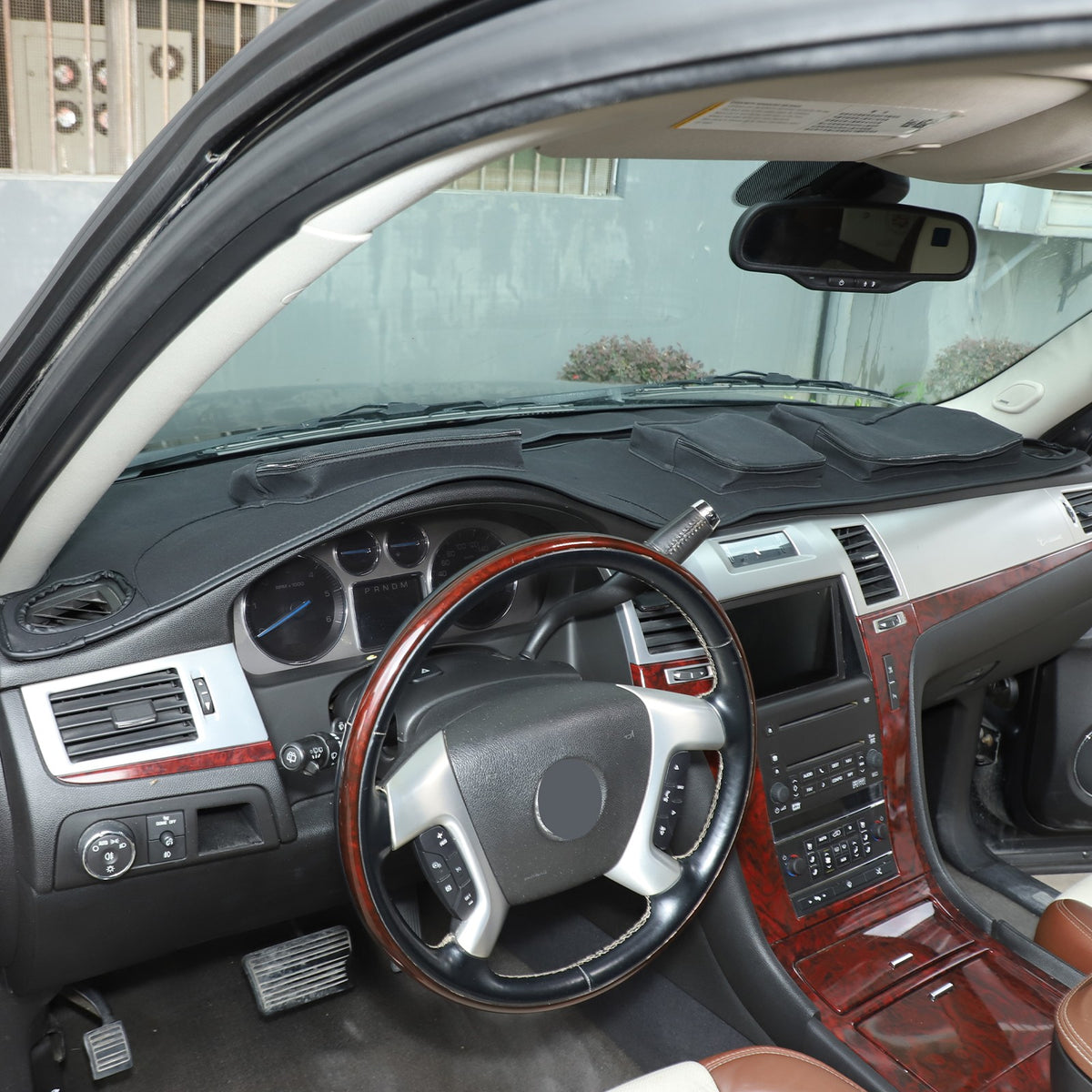 Interior Center Console Dashboard Storage Bag For Cadillac Escalade 2007-14 1
