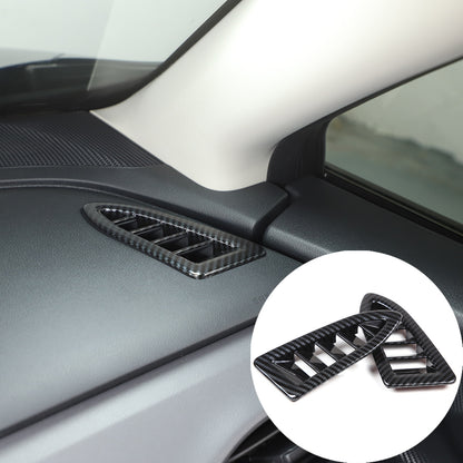 Carbon Fiber ABS Interior Accessories Kit Cover Trim For Subaru Crosstrek 2024 9
