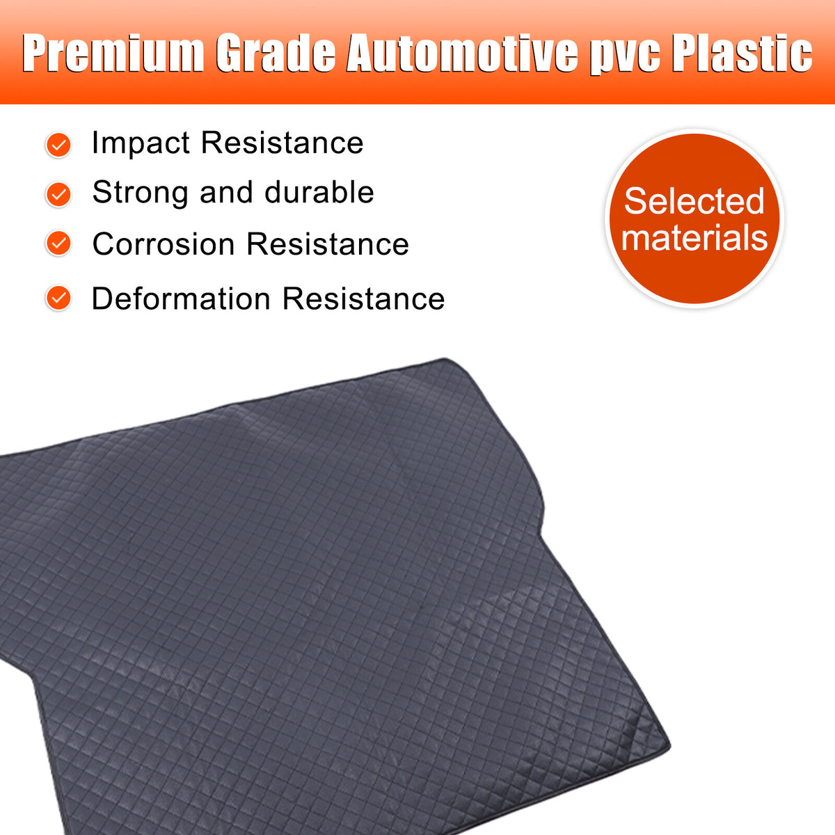 Cargo Trunk Tray Liner Rear Trunk Floor Mat For Toyota Land Cruiser LC250 24+ 17