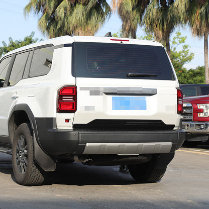 Glossy Black Molding Tailgate Liftgate Trim For Toyota Land Cruise LC250 24+ US 4