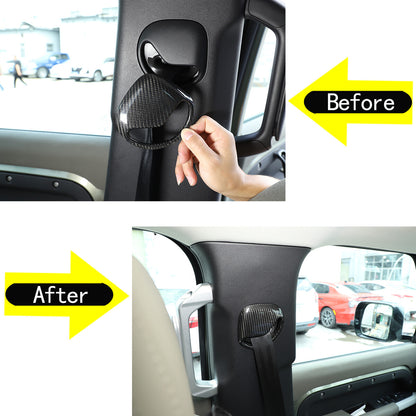 Real Dry Carbon Fiber Full Interior Trim Set For LR Defender 90 110 L663 20-23 135