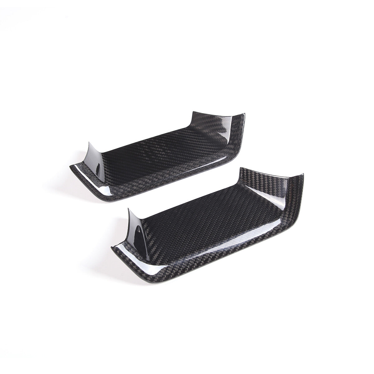 Real Carbon fiber Seat Headrest Back Hook Cover Trim For Lamborghini URUS 18-23 11