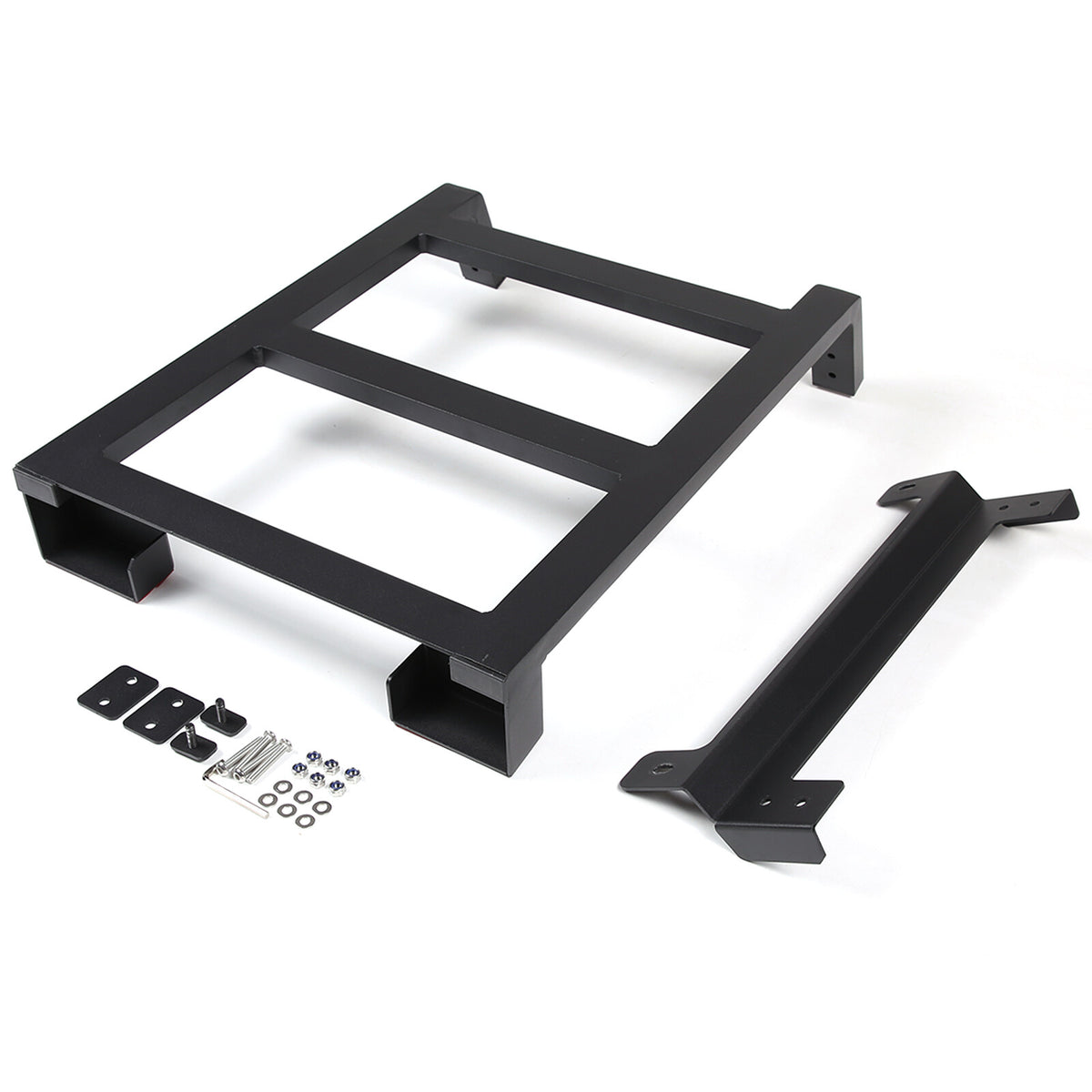 Alloy Rear Roof Climbing Ladder Rack Window Molle Panel For Hummer H2 2003-09 74