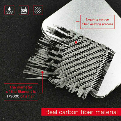 Real Carbon Fiber Co-pilot Central Control Panel Trim For Toyota Tacoma 15-20 8