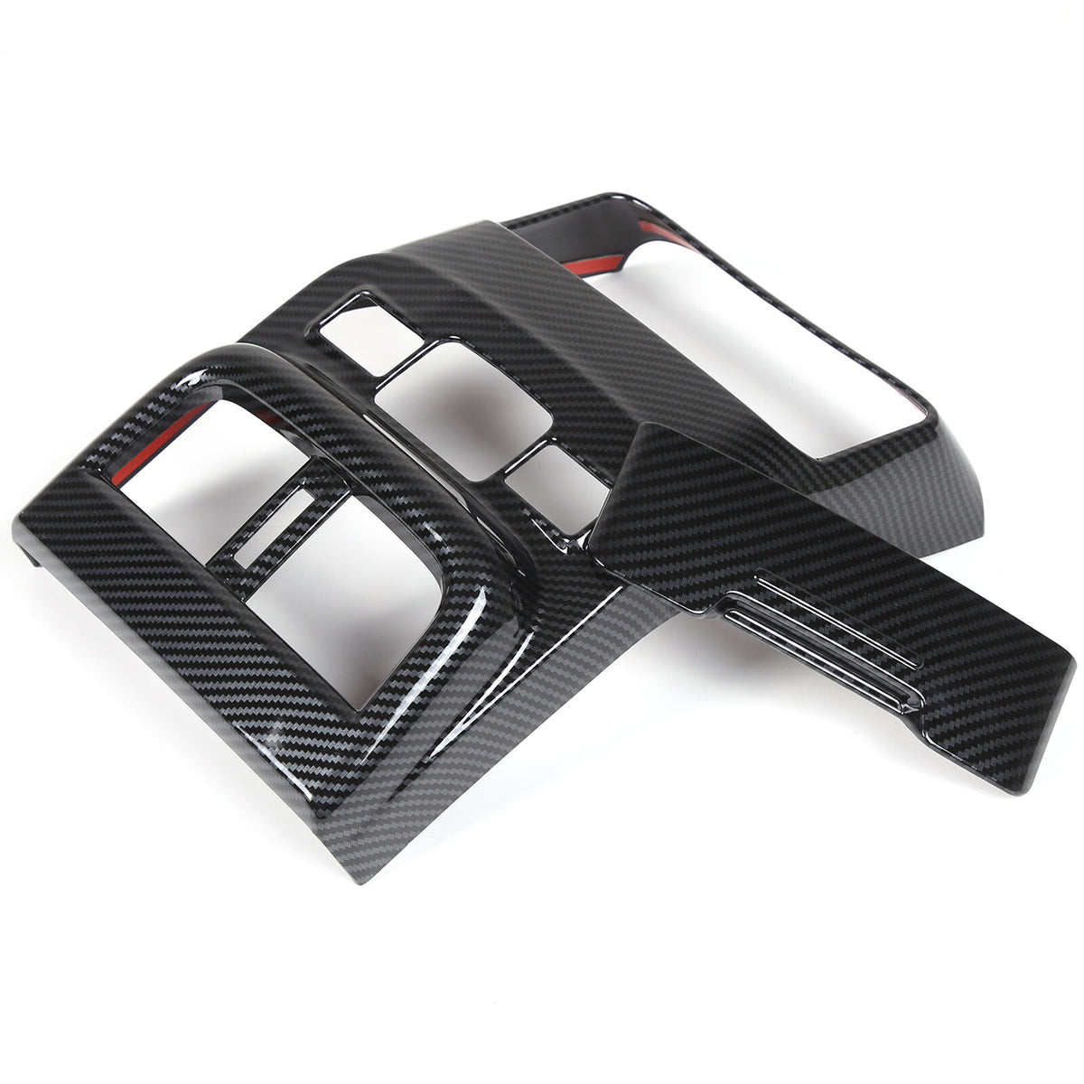 ABS Carbon Fiber Rear Air Vent Outlet Cover Trim For ​Subaru Outback 2021-23 US 12