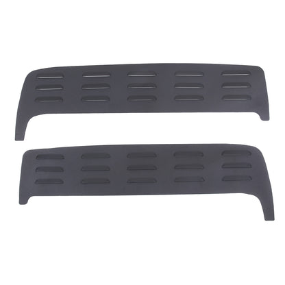 Black Aluminium Alloy Door Window Air Vents Screens For Toyota Tacoma 16-23 6