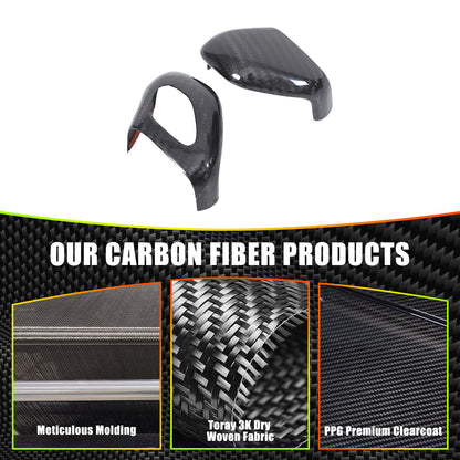 Real Carbon Fiber Center Gear Shift Knob Trim For Toyota Land Cruiser LC250 24+ 4