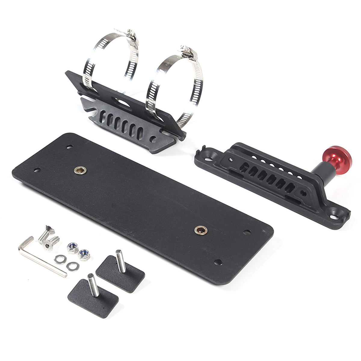 Black Car Fire Extinguisher Mount Bracket For Toyota Tacoma/Tundra 2016-23 11