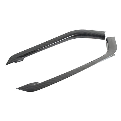 Carbon Fiber Center Gear Shift Side Panel Trim For LR Range Rover Sport 2014-17 9