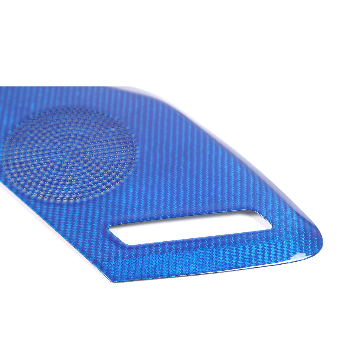 Blue Real Carbon Fiber Inner Door Speaker Panel Cover For Corvette C8 2020-2026 9