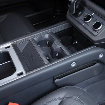 ABS Carbon Fiber Center Console Gear Frame Trim For LR Defender L663 2025+ US 18