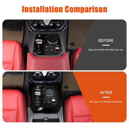 Glossy Piano Center Console Gear Shift Panel Frame Trim For BMW X3 G45 2025+ US 20