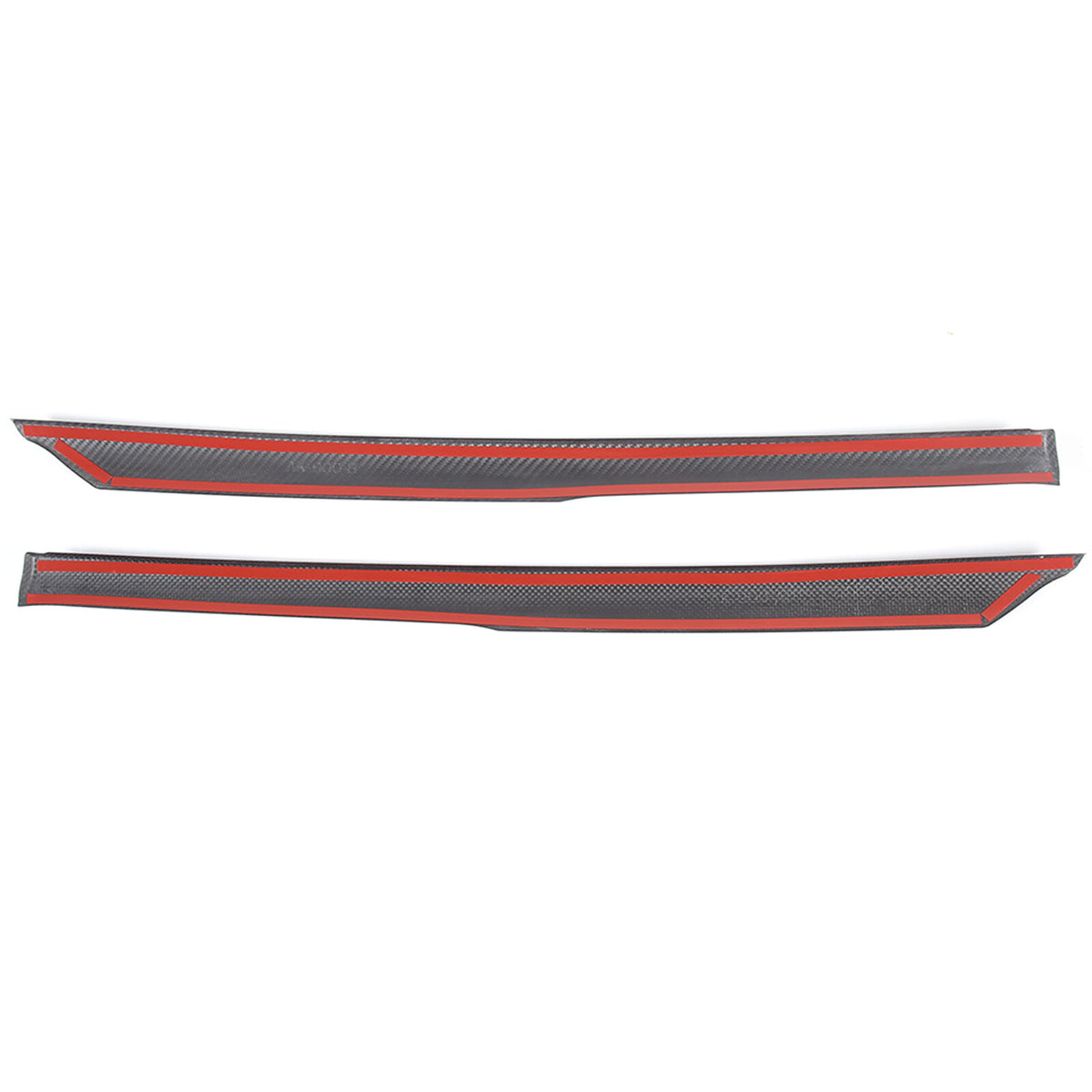Real Carbon Fiber Exterior Windshield A-Pillar Trim For Corvette C6 05-13 US 19