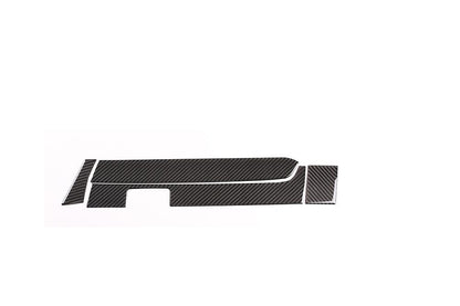 Real Carbon Fiber Co-pilot Central Control Panel Trim For Toyota Tacoma 15-20 7