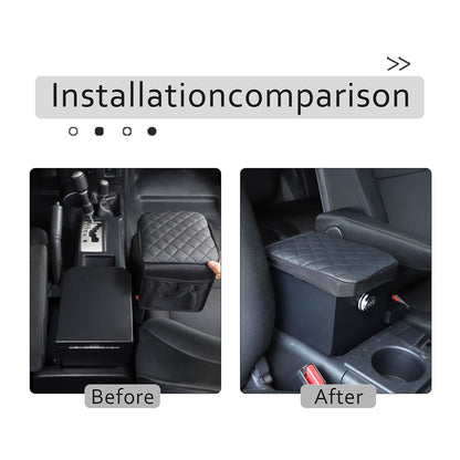 Steel Center Console Armrest Safe Storage Box w Lock For Toyota FJ Cruiser 07-21 16