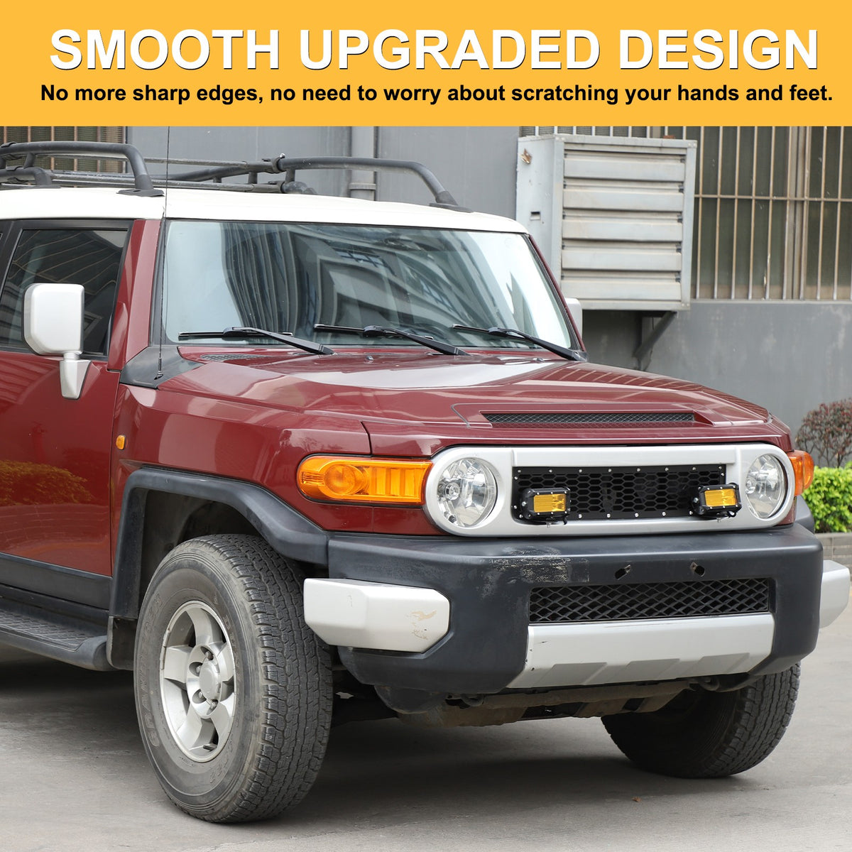Steel Front Grille Light Mount Bracket For Toyota FJ Cruiser 2007-2021 US 10