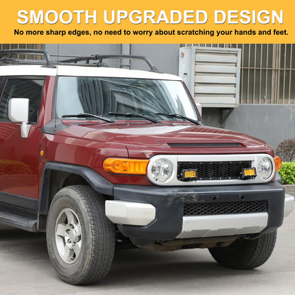 Steel Front Grille Light Mount Bracket For Toyota FJ Cruiser 2007-2021 US 10