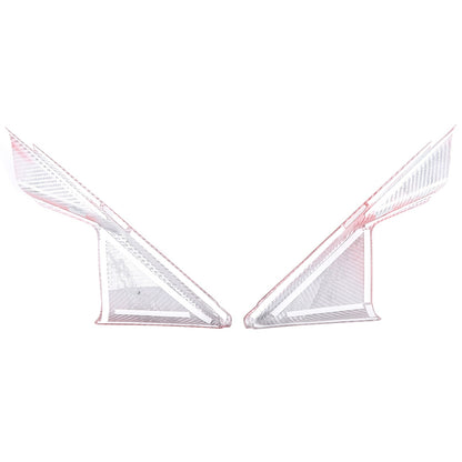 Red Real Carbon Fiber Inner A-Pillar Sticker Trim For Nissan 370Z Z34 2009-2020 10