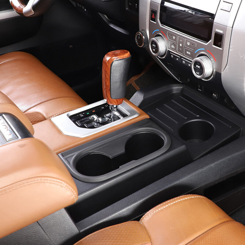 Matte Black Interior Center Console Trim Cover Kit Set For Toyota Tundra 14-21 - Styles 1-5 22