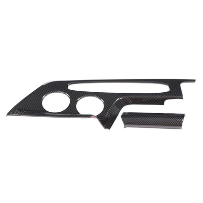 Carbon Fiber ABS Center Console Gear Shift Panel Trim Set For Corvette C8 26+ US 8