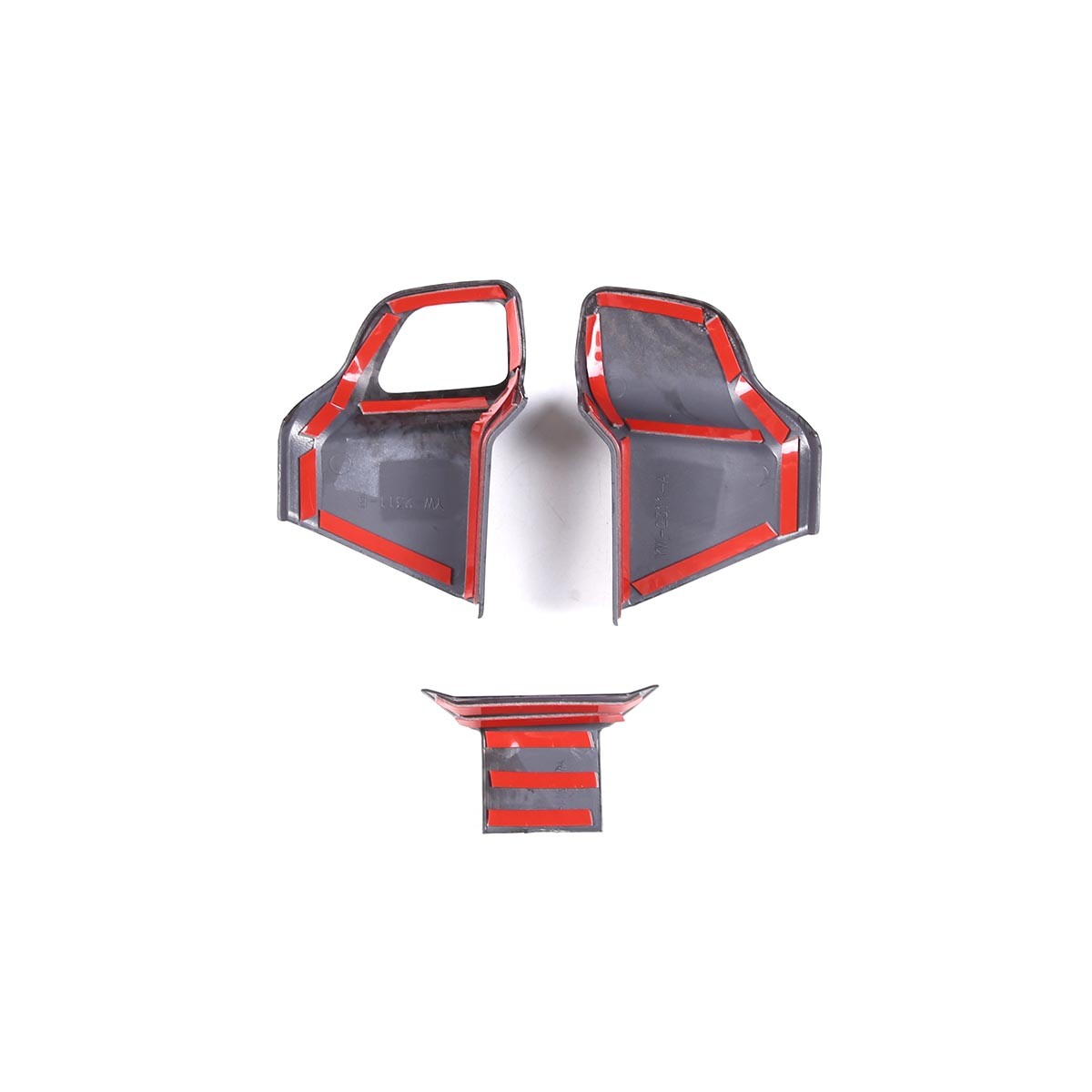 ABS Carbon Fiber Interior Full Set Panel Cover Trim Kit for Toyota Tacoma 24-26 - Styles 1-5 8