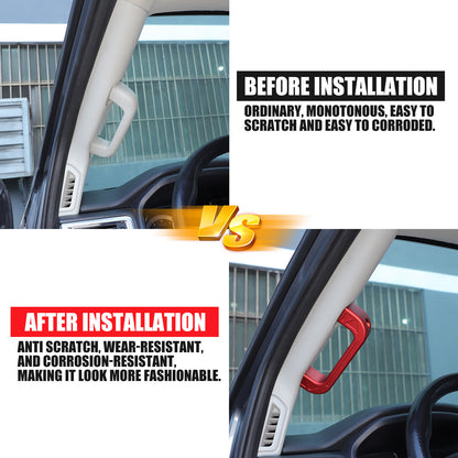 Off Road Replace A-Pillar Grab Handle Stand For Nissan Titan H61 2016-2023 10