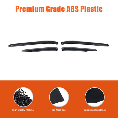 Glossy Black Rear Bumper Corner Trim Cover For Cadillac Escalade 2021-2025 7