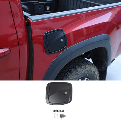 Steel Locking Fuel Door Gas Tank Cap Cover Lock Key For Toyota Tacoma 2016-23 7