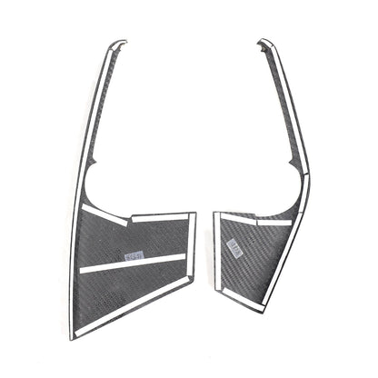 Real Carbon Fiber Mode Button Side Cover Trim For Nissan GT‑R R35 2008‑2016 15