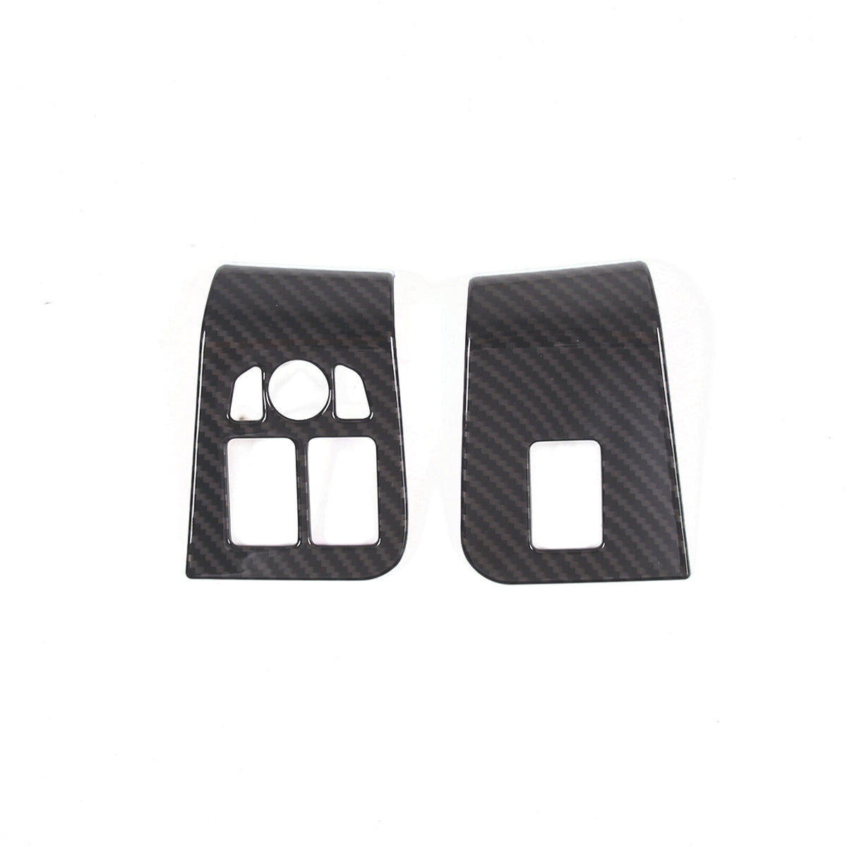 ABS Carbon Fiber Interior Center Console Trim Set Kit For Jaguar F-TYPE 13-24 7