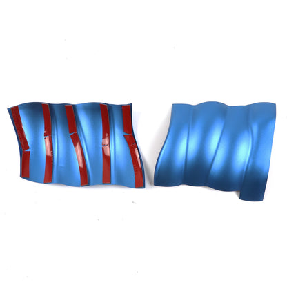 Blue Aluminum Alloy Intake Manifold Cover Engine Part For Corvette C6 2005-2013 6