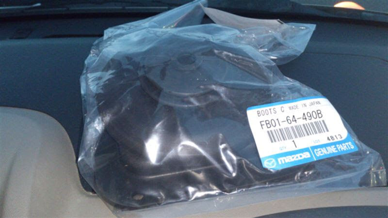 Mazda Genuine RX-7 1986-1992 Transmission Shifter Boot FB01-64-490B OEM 4