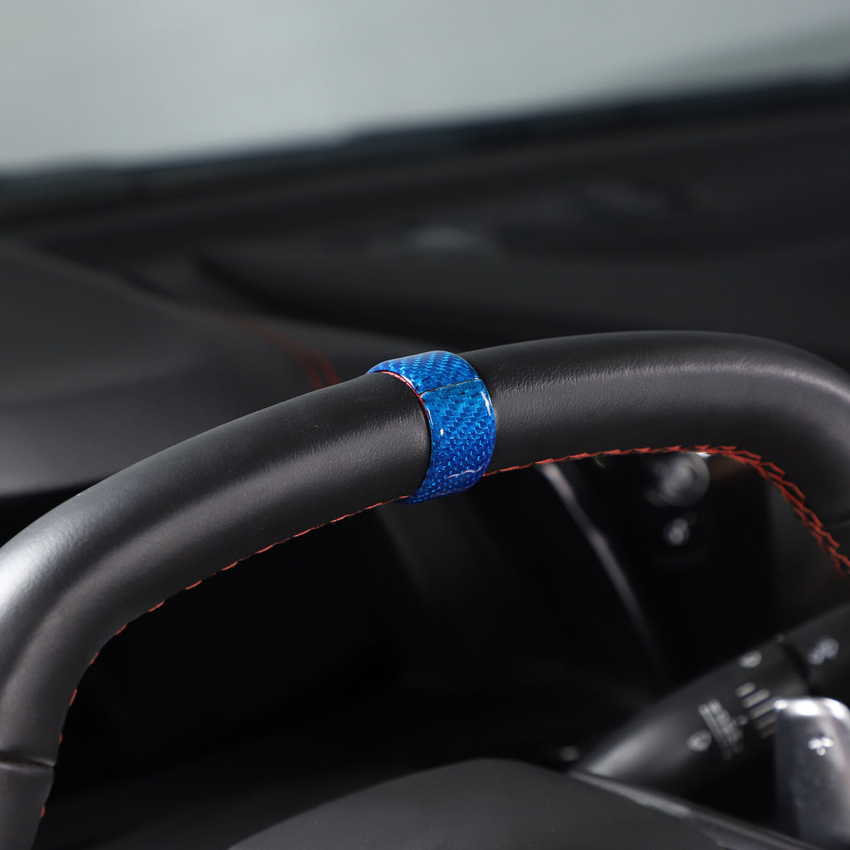 Blue Real Carbon Fiber Full Interior Set Decor Trim Kit for Corvette C8 20-25 - Variants 1-5 70