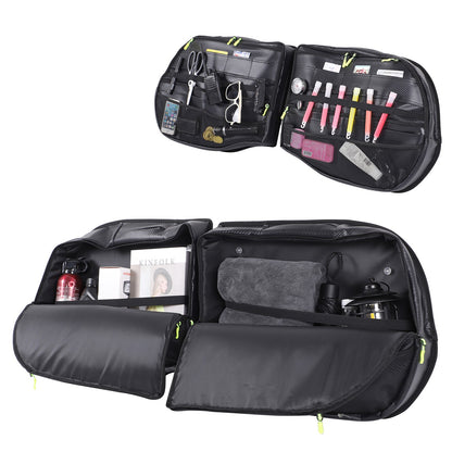 Carbon Pattern Tailgate Window Storage Bag For Land Rover Defender L663 2020+ 9