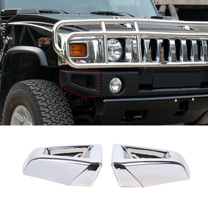 Silver Chrome Cover Trim Door Handle Mirror Hood Vent Kit For Hummer H2 2003-09 15