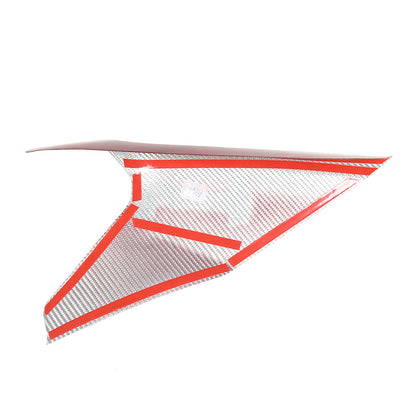 Red Real Carbon Fiber Center Gear Shift Side Panel Trim For Toyota Supra A90 19+ 8