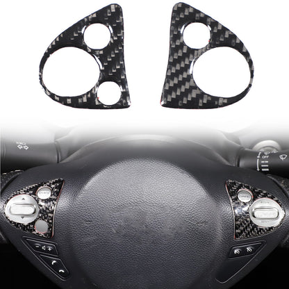 Soft Carbon Fiber Interior Center Console trim Sticker For Nissan Juke 2011-2019 38