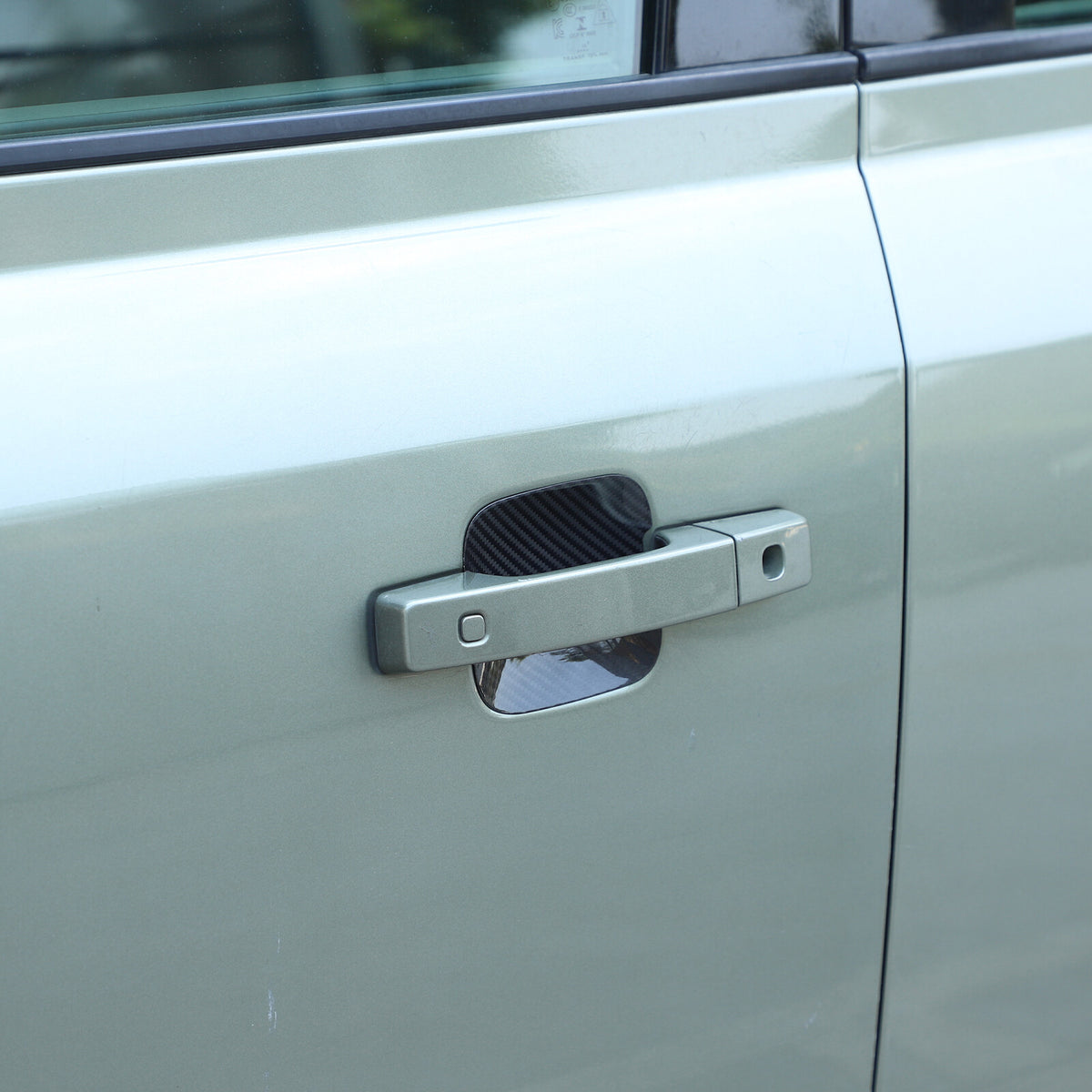 Real Carbon Fiber Door Bowl Cup Cover Trim For Land Rover Defender 110 2020-2024 14